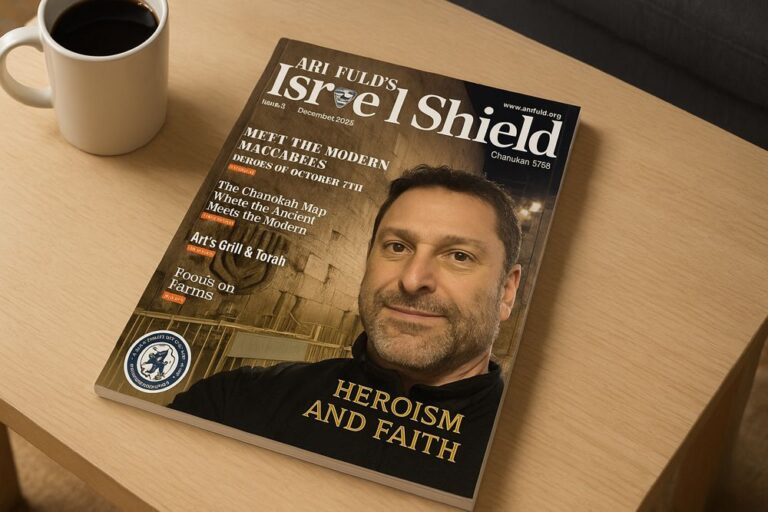 Ari Fuld’s Israel Shield Magazine #2 – Chanukah 5786