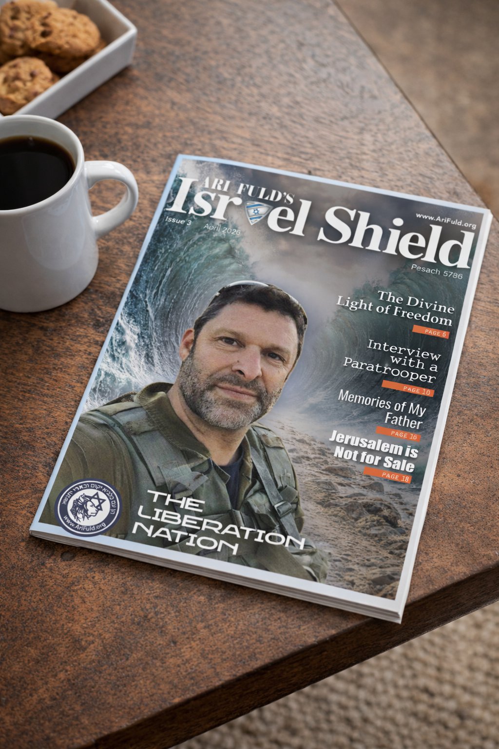 Ari Fuld’s Israel Shield Magazine #3 – Pesach 5786 - Ari Fuld Project ...